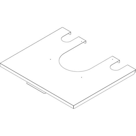 BOSCH Ersatzteil TTNR: 8738804923 Haube hinten CLA-1 150 everp (1/2)