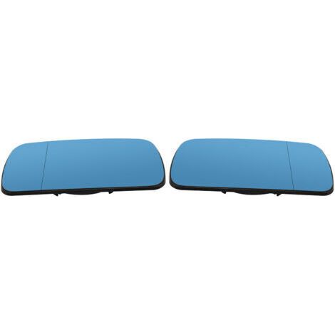 Paire de rétroviseurs bleus de rechange pour modèles E46 (02.1998-03.2005) et E39 (1995-2000). (1/4)