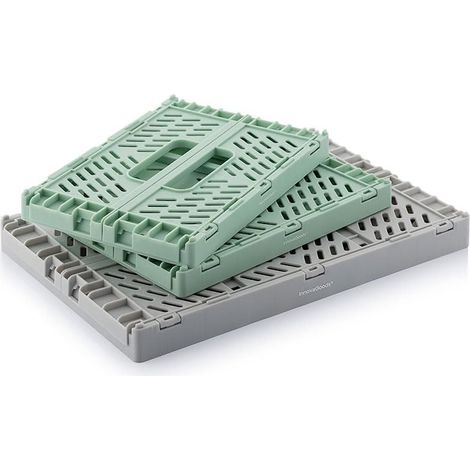 Set de 3 cajas organizadoras plegables y apilables boxtor (1/5)