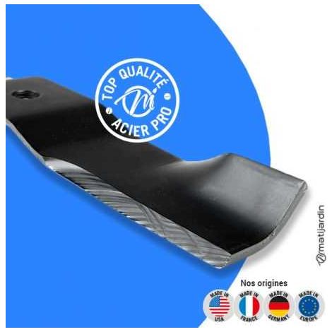 Lame tondeuse pour Ransomes 32, 48" 11211101 coupe 41,2 cm (1/3)