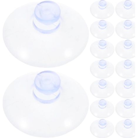 300 Pièces Lot de Ventouses Transparentes Ventouses Antidérapantes sans pour Organisation Cuisine et Salle de Bain Anti-collision pour Vitrées