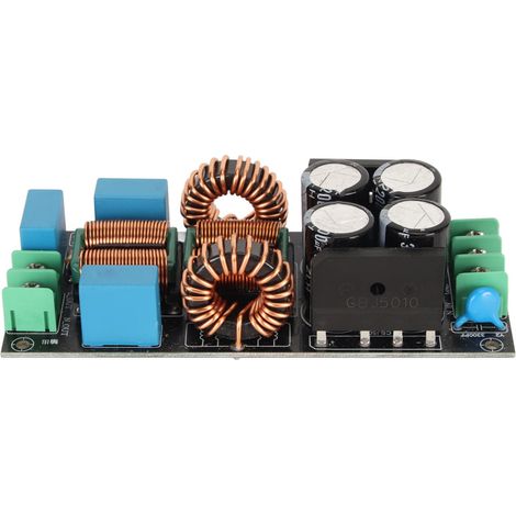 Carte de filtrage d'alimentation professionnelle, compacte et durable, module de suppression des interférences électromagnétiques pour amplificateur de puissance 20 A (1/5)
