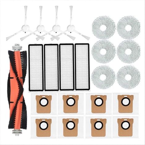 Set mit 23 Ersatzteilen für den Saugroboter X10+ X10 Plus B101GL (1/5)