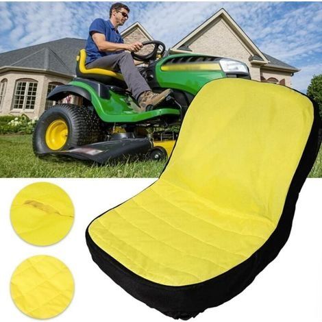 Housse De Siège pour Tondeuse et Tracteur, Housse De Siège Pour Tracteur De Tondeuse À Gazon John Deere Et Sièges Gator Résistants Aux Intempéries