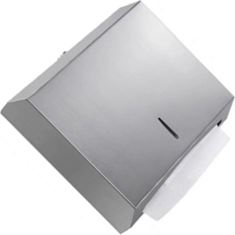 Wall Mounted Paper Towel Dispenser Stainless Steel Toilet Tissue Holder Dispenser Box for Bathroom (1/5)