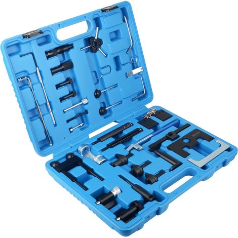 Master Kit d'outils de distribution pour moteur essence diesel compatible avec VW Audi VAG (1/5)