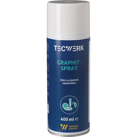 Graphite en spray 400ml aérosol TECWERK (1/2)