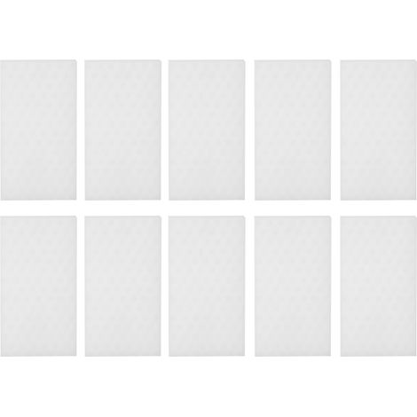 Éponge magique anti-taches 10pcs blanche 2x6.5x12cm nettoyage cuisine salle de bain durable (1/5)