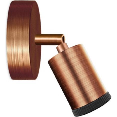 Creative Cables - Fermaluce Mini Spot GU1d0, applique murale ou plafonnier orientable avec joint (1/5)
