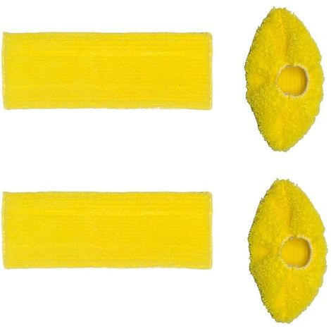 Für Kärcher SC1 SC2 SC3 SC4 SC5 Dampfreiniger Ersatzteile Gelber Dampfmopp (1/5)