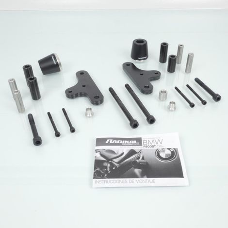 Tampon pare carter protection Radikal pour moto BMW 800 F ST 2006 (1/3)