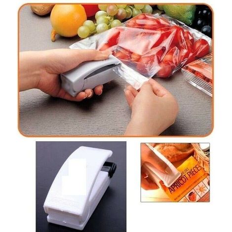 SIGILLA SACCHETTI TERMICO PORTATILE BUSTE SOTTOVUOTO SACCHETTI CONSERVA CIBO