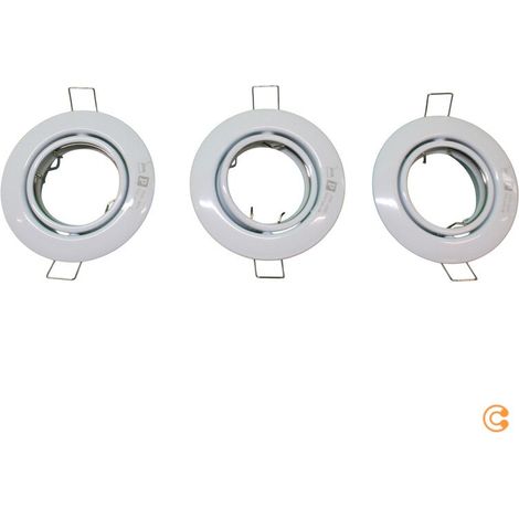 [NEUWERTIG] B-Ware Paulmann LED Einbauspot Deckenspot Spot Set 3er weiß Metall dimmbar Warmweiß (1/2)