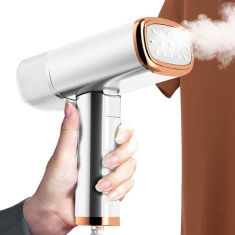 Vaporizador portátil para ropa - Vaporizador doméstico desmontable, planchado instantáneo a vapor para ropa, tejidos, viajes, hoteles, apartamentos, universidades.