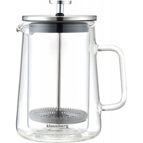Cafetière À Piston Thermique - 600 Ml - Pour Café Et Thé - 1 Pièce (1/4)