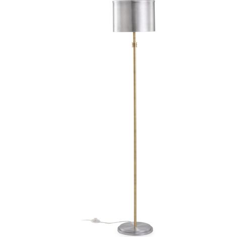 Lampara De Pie 28X24X158 Metal Dorado/Plateado (1/2)
