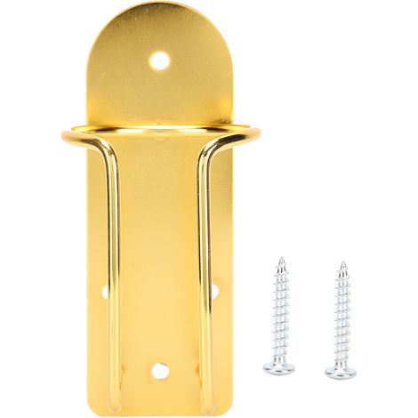 Porte-Estève Électrique avec Rangement Rack en Acier Inoxydable - Pour Salon de Coiffure et Barbershop (incl. Support et Vis)