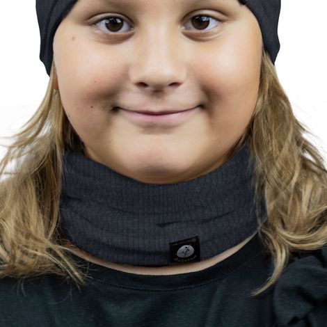 Schlauchschal für Kinder, Jeans-Baumwollschal 1W M01, Jeansgröße 40/46 (1/4)