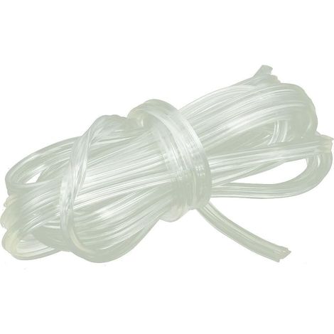 4.5mmx5M Türfensterrahmen E-förmiger PVC-Dichtungs-Dichtungsstreifen klar (95341ba07115fcf6e6813c... (1/2)