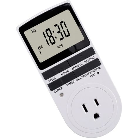 Minuteur numérique programmable Yardwe, électronique à brancher (1/5)