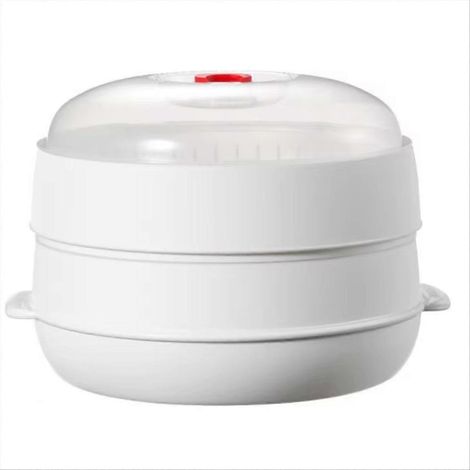 Multifonction micro ondes cuiseur vapeur A parent couvercle vapeur pots cuisson Dumplings légume bacon Sea aliments B (1/5)
