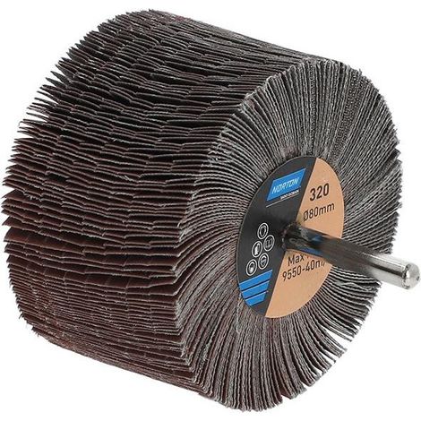 Disco de láminas en varilla R207Plus 80x50x6 P320 (Pack de 10)