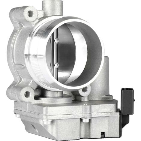 Corpo farfallato, diametro 57 mm, tensione di esercizio 12 V, 4 contatti di connessione, componenti elettronici, compatibile con veicoli AUDI, RENAULT, SEAT e SKODA. (1/5)