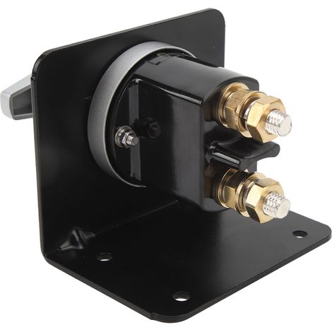 Interrupteur de coupure de batterie avec plaque de verrouillage 20247, remplacement coupe-circuit pour voiture, camping-car, bateau 12V à 48V (1/5)