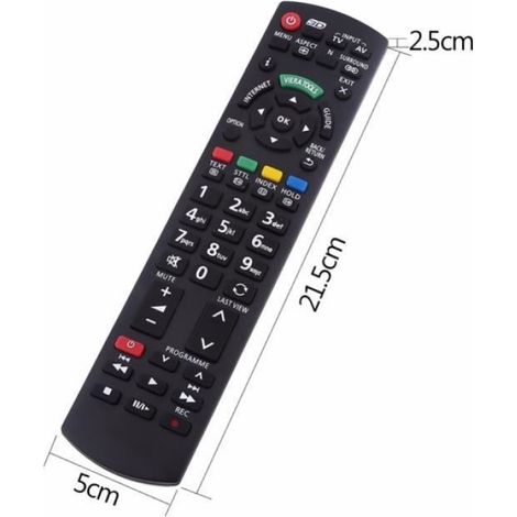 Panasonic télécommande de télévision intelligente, haute qualité, contrôleur de remplacement (1/4)
