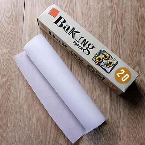 Non-stick Baking Paper, Food-Grade Silicone Oil Paper, High Temperature up to 220℃, Versatile for BBQ and Cooking (1/5)