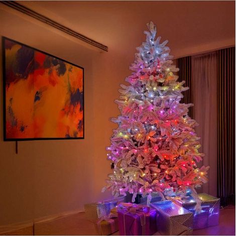 Stringa 100 LED Multicolor Smart RGB App-I Light 8m - con Telecomando