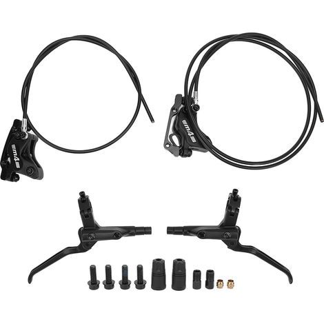 Frein à huile à double entraînement à 4 pistons, leviers avant de 850mm et arrière de 1550mm, freins à disque hydrauliques pour le cyclisme en montagne (1/5)