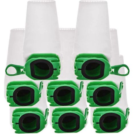 Lot de 8 sacs pour aspirateur sans fil Vorwerk Kobold VB100 VB 100 FP100 FP 100 (pièces détachées) (1/5)