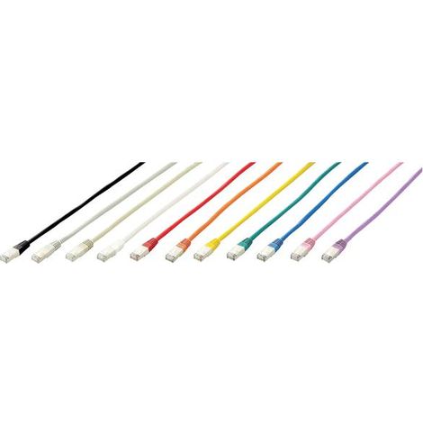 equip 605603 cavo di rete bianco 50 metri Cat6