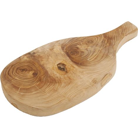 Premier Housewares Dark Brown Small Chopping Board Olive Wood Brown Boards Wood Rectangular Wooden Chopping Boards Antibacterial Cutting Boards 32 x 2 x 29 (1/5)