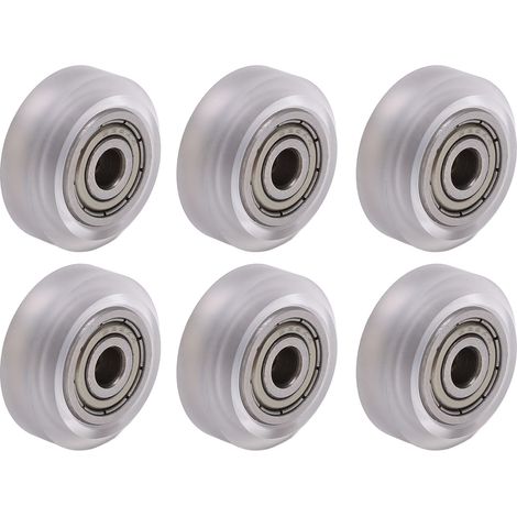 16 Pièces Poulies en Polycarbonate Transparent pour Imprimante 3D, Résistantes à la Rouille et Durables, Compatibles Anet E16 (1/5)