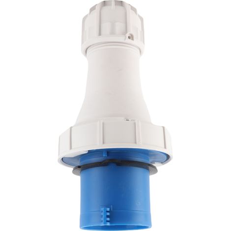 Prise industrielle 3 broches étanche IP67 connecteur électrique PP 220-250V 63A (1/5)