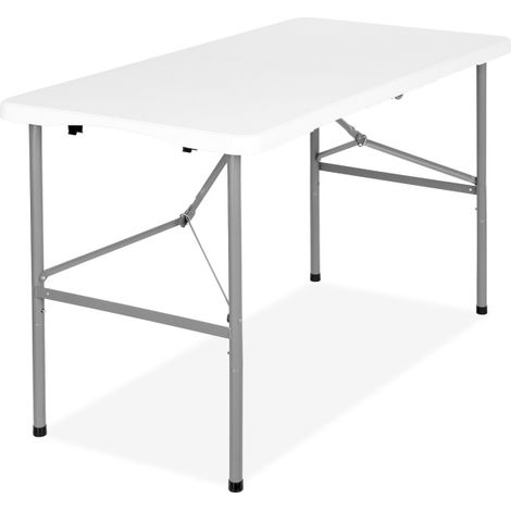 Mesa plegable de plástico Aga 122x61x74 cm (1/4)