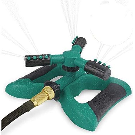 Irrigatore da giardino, sistema di irrigazione automatico, irrigatori rotanti a 360° per prato e ortaggi