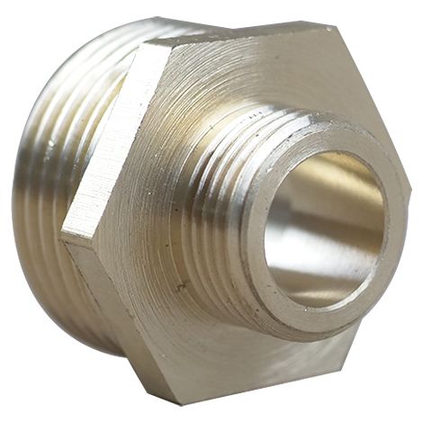 Mamelon laiton réduit Mâle 3/4-3/8