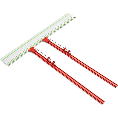 Riel de guía universal Sistema de guía paralelo de aleación de aluminio para riel de guía de sierra (1/5)