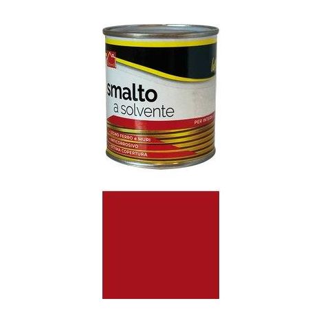 SMALTO A SOLVENTE HAND - ROSSO FUOCO ML 125- 6 pezzi