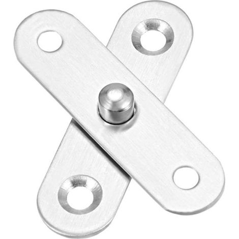 Sätze 360°-Drehtürbänder, Edelstahl, Abmessungen 57 x 16 mm