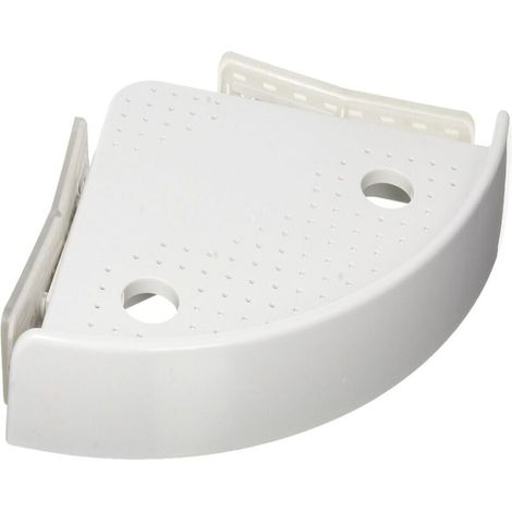 Etagère d'angle de salle de bain Caddy de Douche à ventouse de bain de stockage de support mural d'angle Shampooing Douche de cuisine support de rangement organisateur