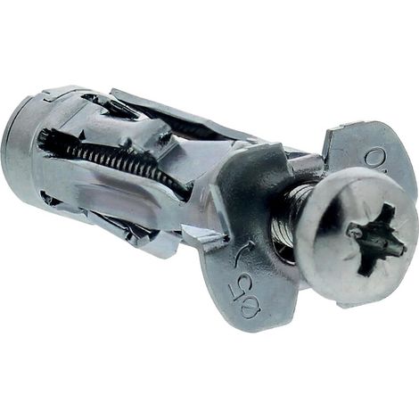 Spit – Cheville métallique STELLIX 5x35mm pour plaques de plâtre multi-épaisseur – Boîte de 100 – Fixation robuste pour maçonnerie creuse – 61144