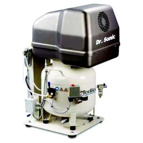 Compresseur d'air insonorisé dentiste et laboratoire Dr.Sonic 320-50V-3M NUAIR (1/3)