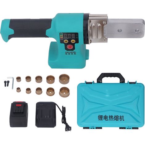 [JAMAIS UTILISÉ]Machine à souder les tuyaux PPR 320 W à chauffage rapide, affichage numérique, soudeuse de tuyaux d'eau domestique 110-240 V, prise américaine (1/5)
