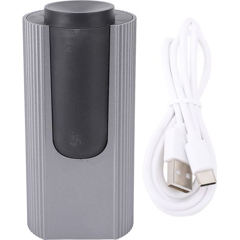 Diffuseur d'huiles essentielles sans eau 20 ml, double fluide, brume froide, silencieux, portable, parfum de voiture, machine d'aromathérapie pour chambre à coucher, bureau, gris (1/5)