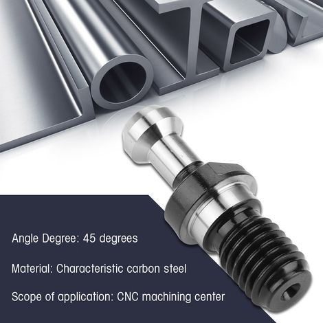 Lot de 2 boutons de serrage à vis mère BT30 à 45° pour porte-outil de fraisage CNC (1/5)