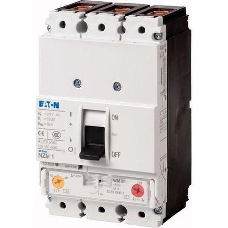 Eaton Interruptor tripolar negro 80-100A 690V AC